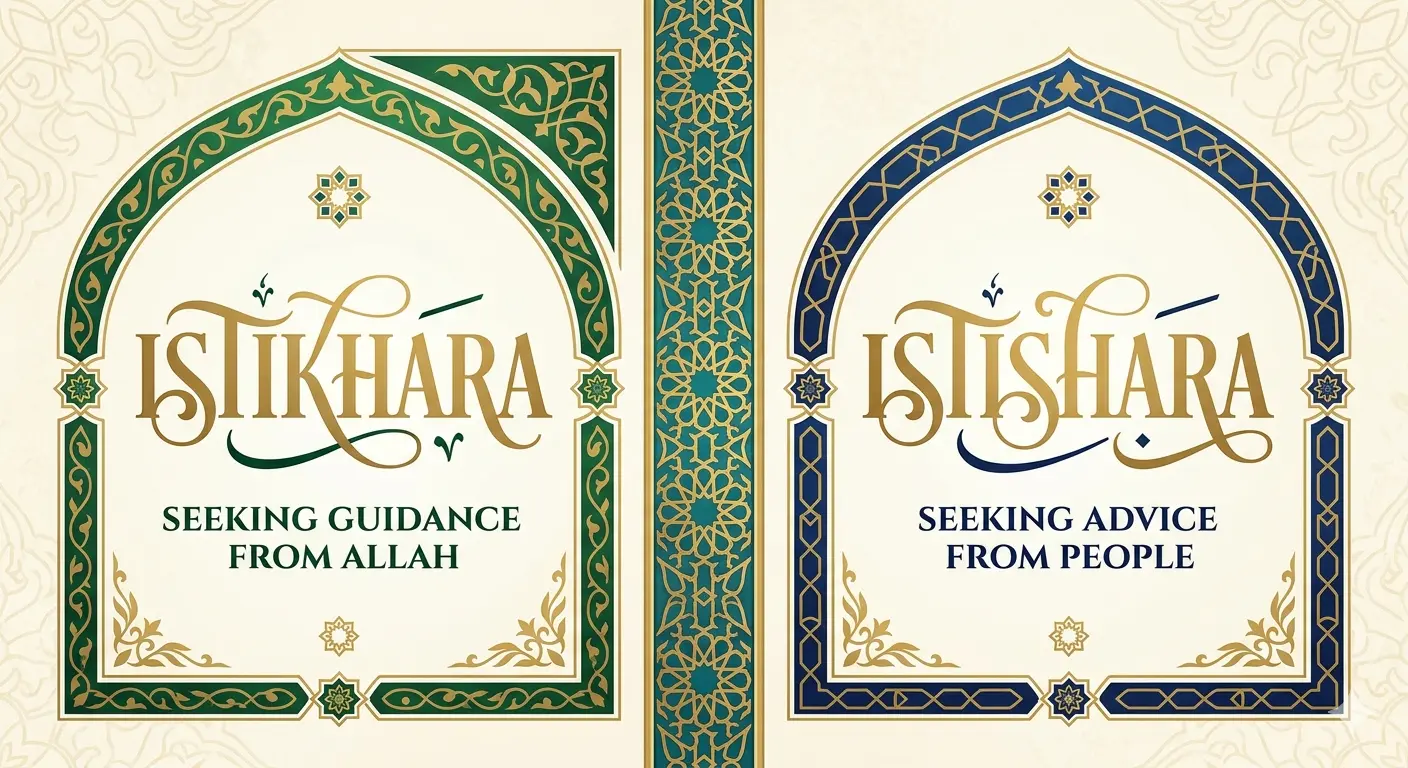 Difference Between Istikhara and Istishara in Islam